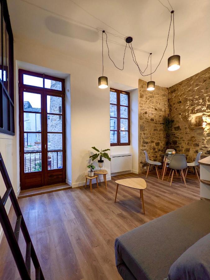 Joli Appartement De Charme Renove En Centre Ville Aubenas Zewnętrze zdjęcie
